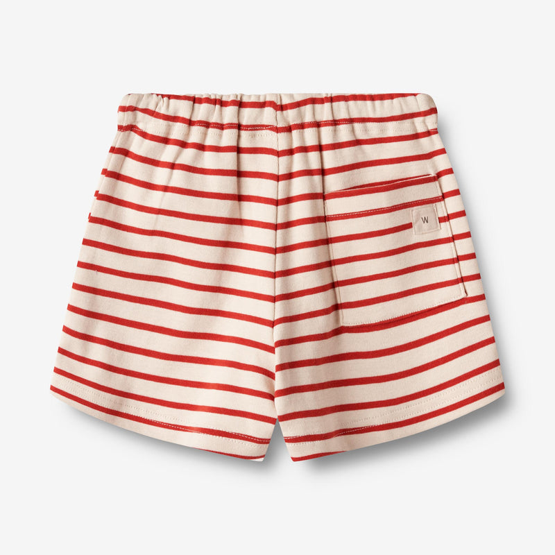 Wheat Main   Jersey Shorts Kalle Shorts 2078 red stripe