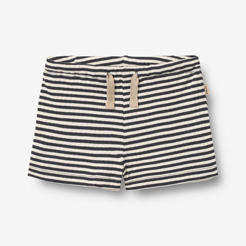 Wheat Main Jersey Shorts Vic Shorts 9432 navy rib stripe