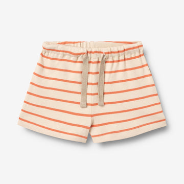Wheat Main Jersey Shorts Vic Shorts 9648 orange stripe