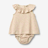 Wheat Main Jersey Sommerdragt Ingeborg Dress 9422 coral flowers