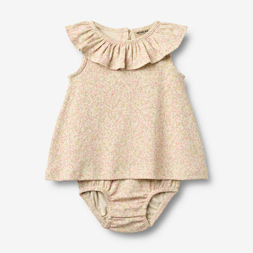 Wheat Main Jersey Sommerdragt Ingeborg Dress 9422 coral flowers