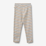 Wheat Main Jerseybukser Manfred Trousers 9877 multi blue stripe