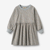 Wheat Main Jerseykjole Dorthea Dress 9765 slightly blue flowers