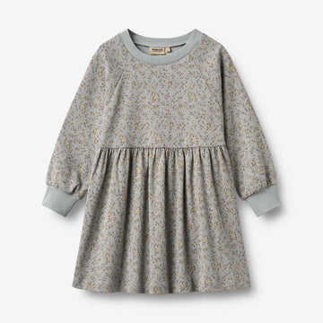 Wheat Main Jerseykjole Dorthea Dress 9765 slightly blue flowers