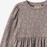 Wheat Main Jerseykjole Eliane Dress 9768 purple plum paisley