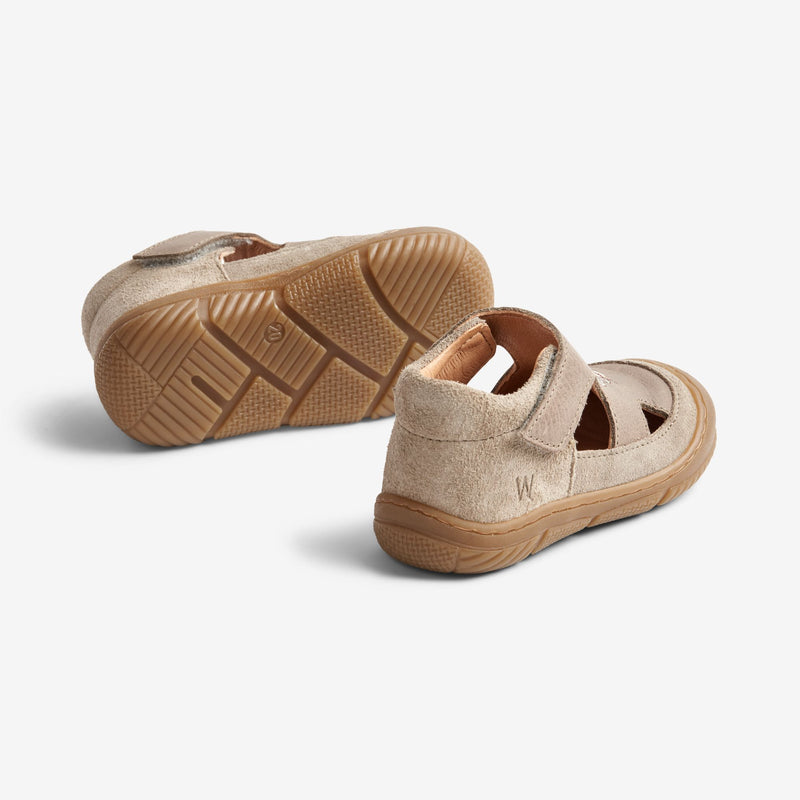 Wheat Footwear Jona Åben Sko | Baby Prewalkers 0070 gravel