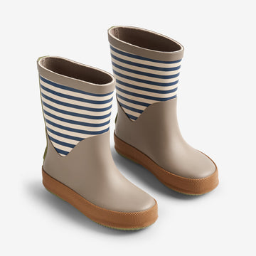 Wheat Footwear Gummistøvle Juno Rubber Boot 1048 blue stripe