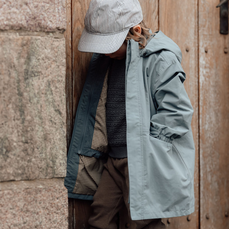 Wheat Outerwear Kasket Allaso Outerwear acc. 1433 navy stripe