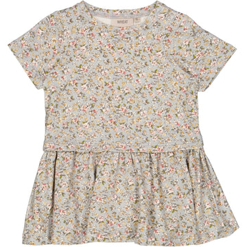 Wheat Main Kjole Adea Dresses 9052 dusty dove flowers