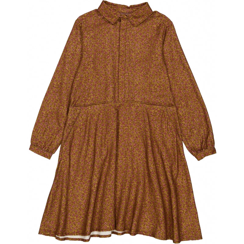 Wheat Main Kjole Annika Dresses 3022 toffee flowers