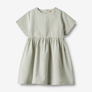 Wheat Main   Kjole Esmaralda Dresses 4109 aquablue stripe
