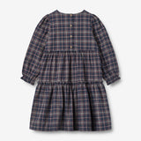 Wheat Main Kjole Fanny Dresses 1437 navy check