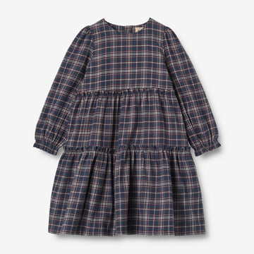 Wheat Main Kjole Fanny Dresses 1437 navy check