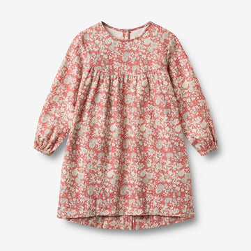 Wheat Main Kjole Fenja Dress 9746 raspberry flowers