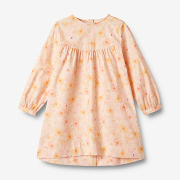 Wheat Main   Kjole Fenja Dresses 9061 alabaster flower bobbles