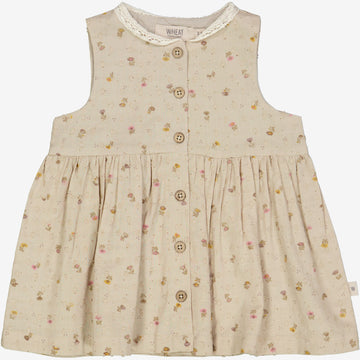 Wheat Main  Kjole Josephine | Baby Dresses 5058 fossil flowers dot