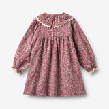 Wheat Main Kjole Krave Elvira Dress 9773 grape flowers
