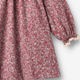 Wheat Main Kjole Krave Elvira Dress 9773 grape flowers
