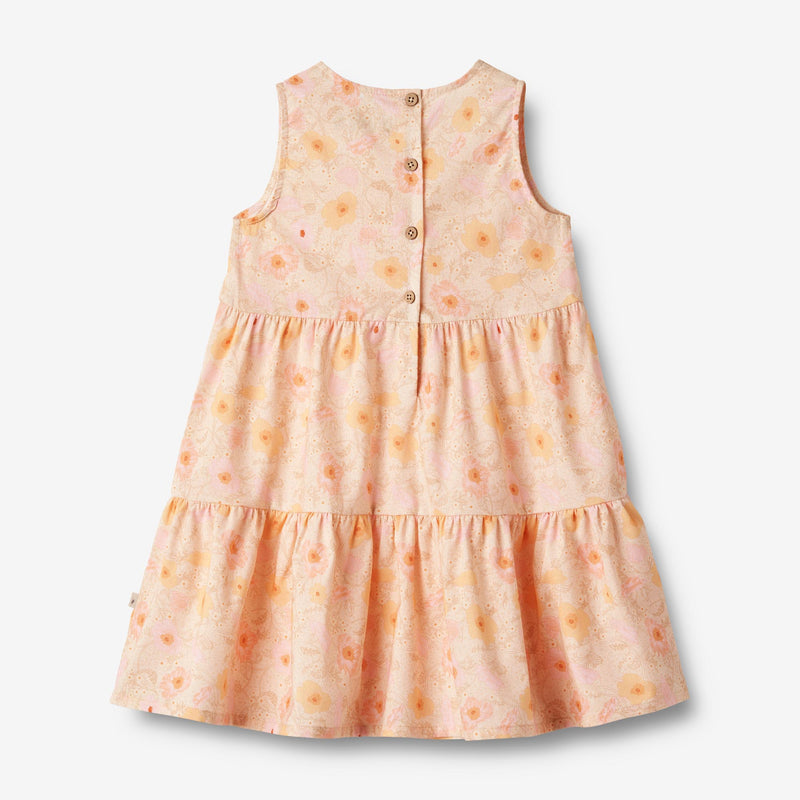 Wheat Main   Kjole Luise Dresses 9061 alabaster flower bobbles