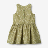 Wheat Main   Kjole Nilla Dresses 4150 green flowers