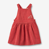 Wheat Main Kjole Pinafore Agnes Dress 1037 raspberry