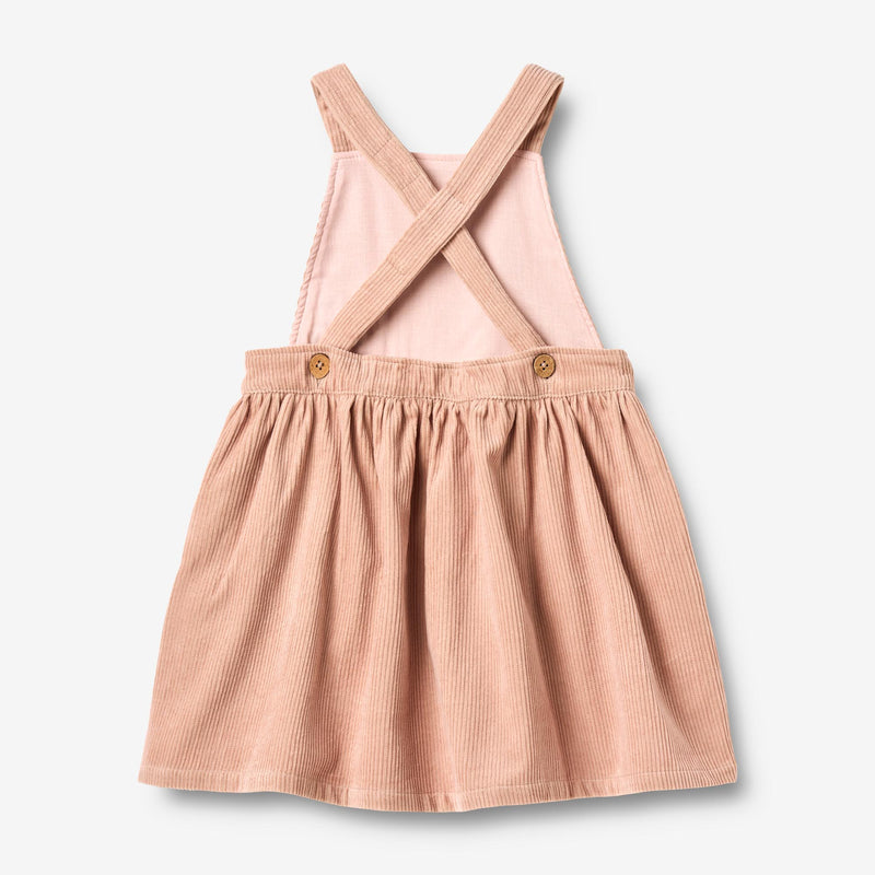 Wheat Main Kjole Pinafore Agnes Dress 2487 rose powder
