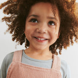 Wheat Main Kjole Pinafore Agnes Dress 2487 rose powder