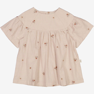 Wheat Main  Kjole Sille | Baby Dresses 9202 embroidery flowers