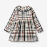 Wheat Main Kjole Violetta Dress 9560 multi check