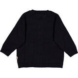 Wheat Main Klassisk Strik Cardigan Knitted Tops 1378 midnight blue