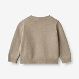 Wheat Main  Strik Cardigan Ella | Baby Knitted Tops 3231 soft beige
