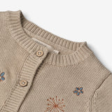Wheat Strik Cardigan Ella | Baby Knitted Tops 3231 soft beige