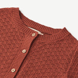 Wheat Main  Strik Cardigan Magnella Knitted Tops 2072 red