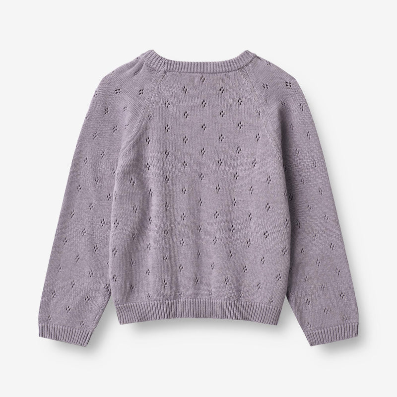 Wheat Strik Pullover Mira Knitted Tops 1346 lavender