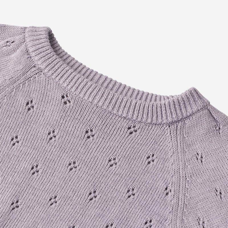 Wheat Strik Pullover Mira Knitted Tops 1346 lavender