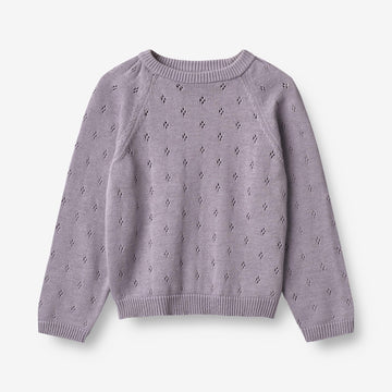 Wheat Main  Strik Pullover Mira Knitted Tops 1346 lavender