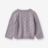 Wheat Strik Pullover Mira | Baby Knitted Tops 1346 lavender