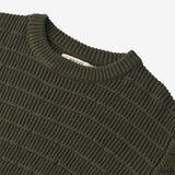 Wheat Main  Strik Pullover Petro Knitted Tops 1687 forest night