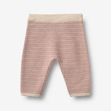 Wheat Main Knit Trousers Neel Trousers 2026 rose