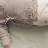 Wheat Main Knit Wraparound L/S Cleo Lace Cardigan 1356 pale lilac