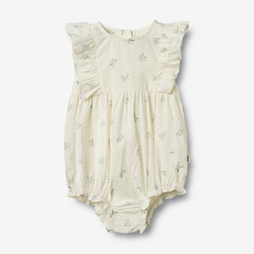 Wheat Main Kort Sommerdragt Emmaline Suit 1481 blue flowers