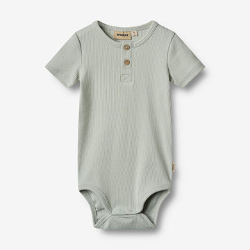 Wheat Main Kortærmert Body Magnus Underwear/Bodies 9436 rainy sky