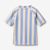 Wheat Main Kortærmet Bade T-shirt Jackie T-Shirt 9732 bold blue stripe