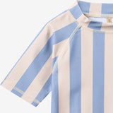 Wheat Main Kortærmet Bade T-shirt Jackie T-Shirt 9732 bold blue stripe