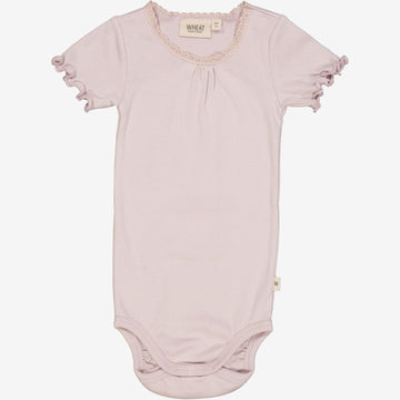 Wheat Main  Kortærmet Blonde Rib Body Underwear/Bodies 1354 soft lilac