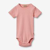 Wheat Main Kortærmet Blonde Rib Body Elisa Underwear/Bodies 2026 rose