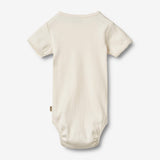 Wheat Main Kortærmet Blonde Rib Body Elisa Underwear/Bodies 3182 ivory 