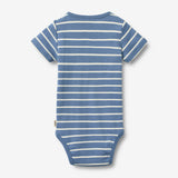 Wheat Main Kortærmet Body Edvald Body 1048 blue stripe