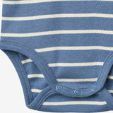 Wheat Main Kortærmet Body Edvald Body 1048 blue stripe