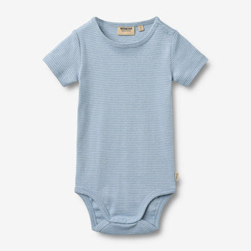 Wheat Main Kortærmet Body Edvald Body 1048 blue stripe